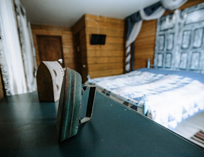 Номер стандарт семейный с 1 двуспальной кроватью - Мини-отель «Яковка» Белокуриха