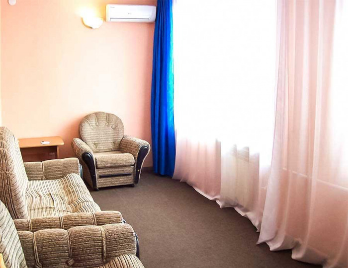 Номер люкс с 2 односпальными кроватями - Мини-отель «Гвоздика» Бийск