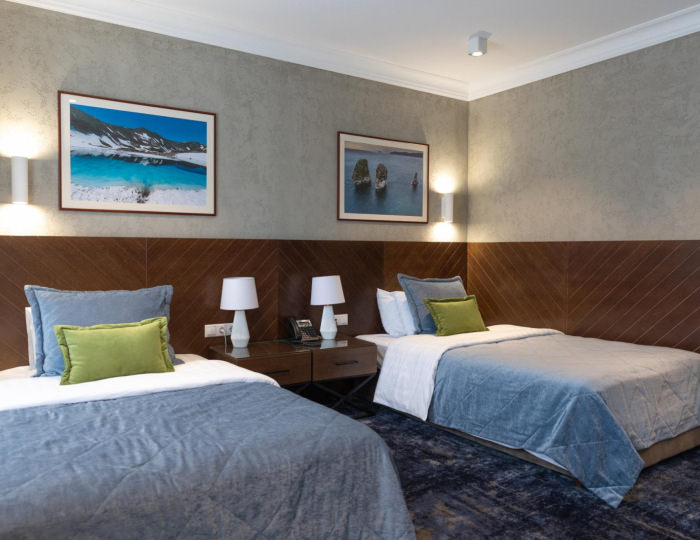 Номер комфорт стандарт с 2 односпальными кроватями - Мини-отель «Арт-отель» Елизово