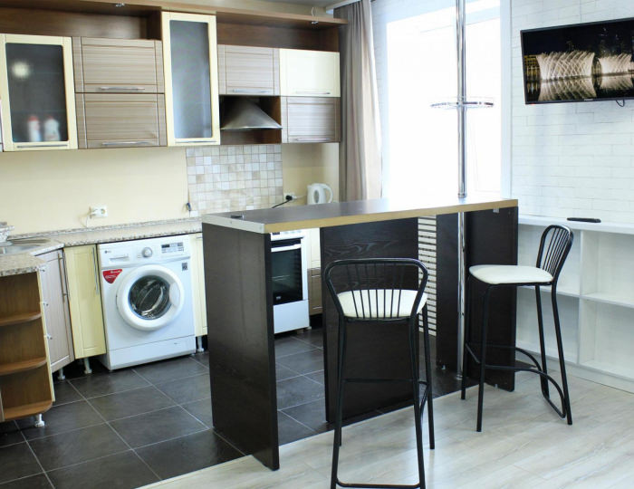 1-комнатные апартаменты студия - Апартаменты «Добрые сутки на улице Советская 35» Бийск