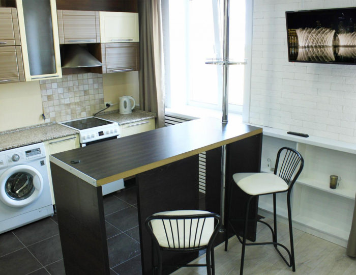 1-комнатные апартаменты студия - Апартаменты «Добрые сутки на улице Советская 35» Бийск