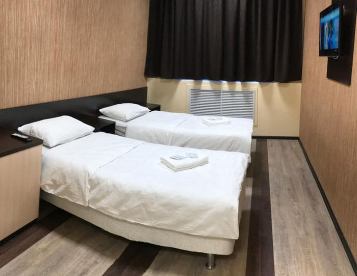 стандарт с 2 раздельными кроватями - Мини-отель «Компас» Североморск