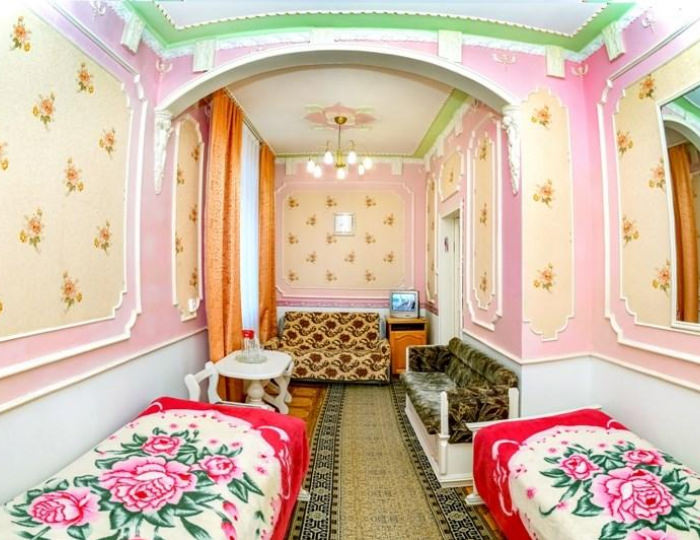 Номер улучшенный с 2 односпальными кроватями (с пансионом) - Санаторий «Рассветы над Бией» Стан-Бехтемир