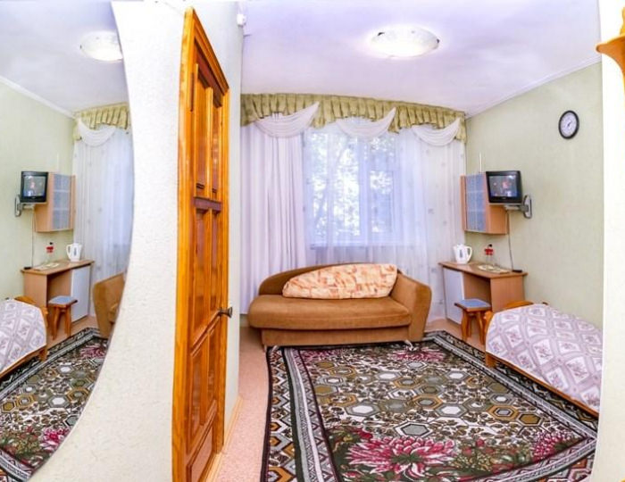 1-местный номер улучшенный (с пансионом) - Санаторий «Рассветы над Бией» Стан-Бехтемир