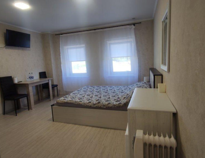 Апартаменты стандарт с 1 двуспальной кроватью - Мини-отель «Бухта Спасения» Петропавловск-Камчатский