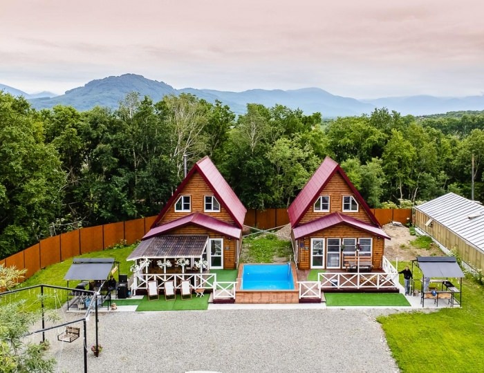 Коттедж «Два дома на улице Нагорная, 1» Паратунка