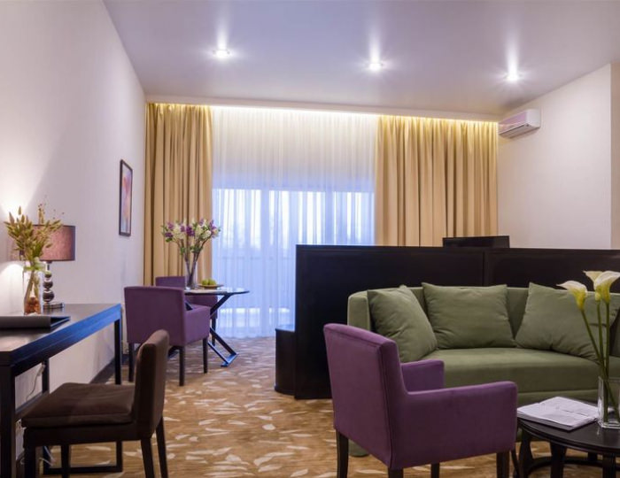 люкс роскошный с террасой - Отель «Гарден Хотел и Спа» Чебоксары