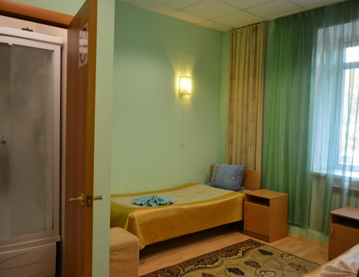 Номер стандарт с 2 односпальными кроватями - Мини-отель «Октябрьская» Каменск-Уральский
