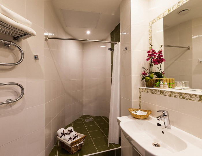 Номер стандарт семейный с 3 односпальными кроватями - Отель «Гатчина» Гатчина