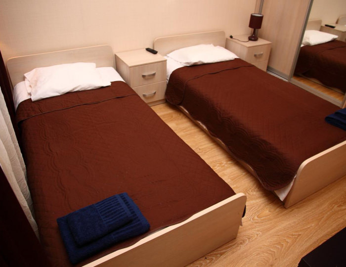 Номер стандарт с 2 односпальными кроватями - Мини-отель «Аксиома» Гатчина