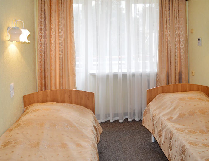 1-мест.(разм. в 2-мест.) 1-комн. станд. (без доп.места) - Пансионат «Энергетик» Геленджик