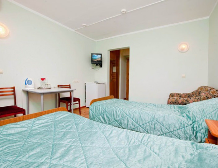 1-мест.(разм. в 2-мест.) 1-комн. станд. (с доп.местом) - Пансионат «Энергетик» Геленджик