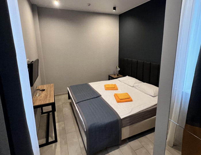 Номер люкс улучшенный с 1 двуспальной кроватью - Отель «За околицей» Удельная