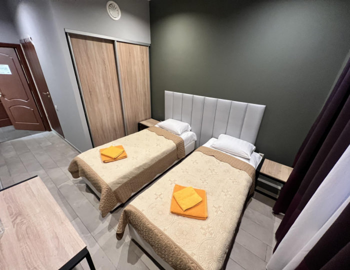 Номер люкс улучшенный с 2 односпальными кроватями - Отель «За околицей» Удельная