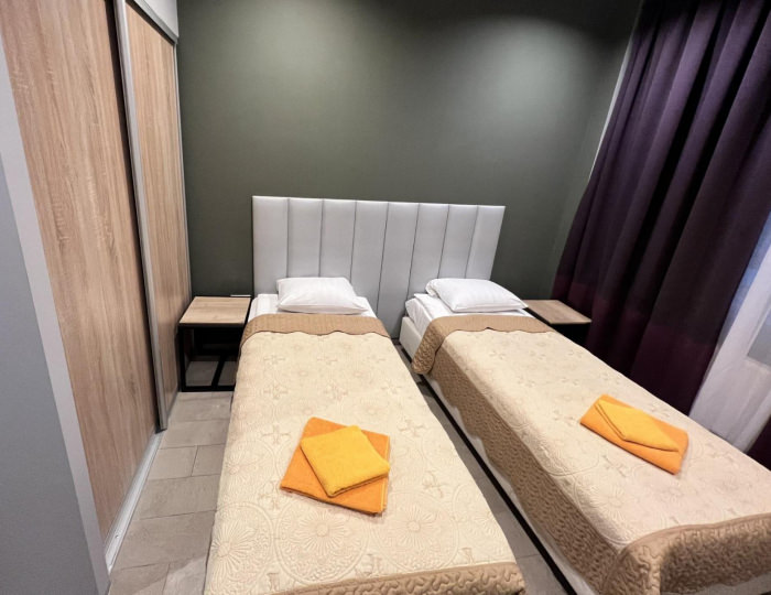 Номер люкс улучшенный с 2 односпальными кроватями - Отель «За околицей» Удельная