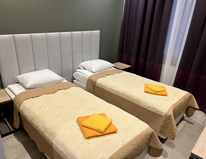 Номер люкс улучшенный с 2 односпальными кроватями - Отель «За околицей» Удельная