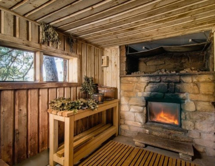 Русская баня - Эко-отель «Левант» Ялта