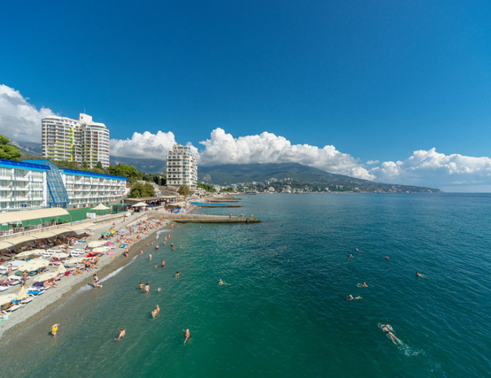 Пляж - Эко-отель «Левант» Ялта