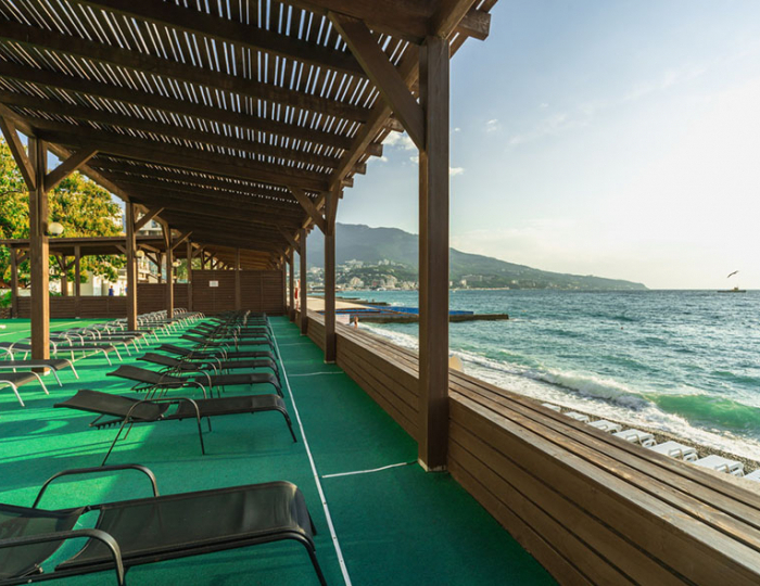 Пляж - Эко-отель «Левант» Ялта