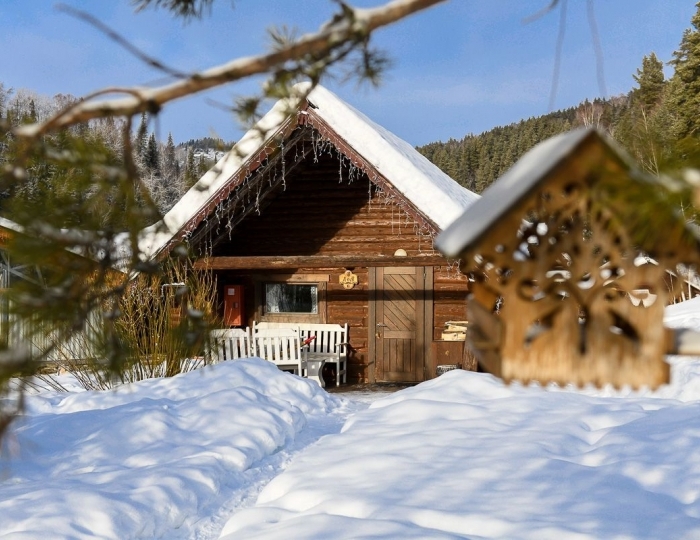 Домик Деревенский эконом (Заимка-1) - База отдыха «Таежная заимка Лесная сказка»