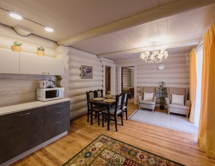 Коттедж Прибрежный (Заимка-1) - База отдыха «Таежная заимка Лесная сказка»