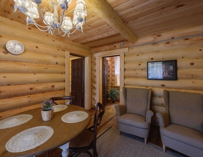 Коттедж Прибрежный (Заимка-1) - База отдыха «Таежная заимка Лесная сказка»