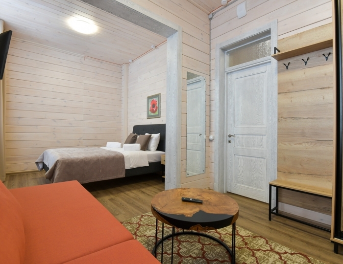 Стандарт Плюс Дабл ОтельГорный (Заимка-1) - База отдыха «Таежная заимка Лесная сказка»