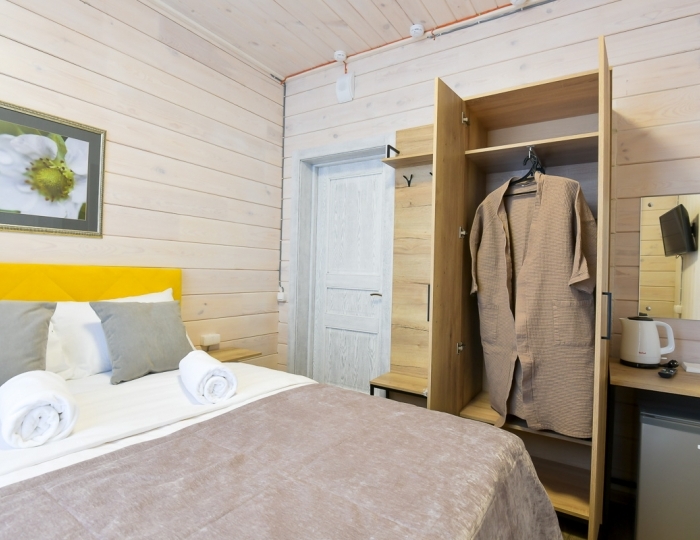 Стандарт Сингл отель Горный (Заимка-1) - База отдыха «Таежная заимка Лесная сказка»