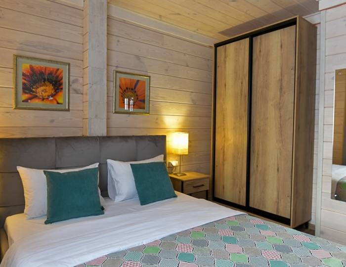 Стандарт Дабл Отель Сосновый (Заимка-1) - База отдыха «Таежная заимка Лесная сказка»