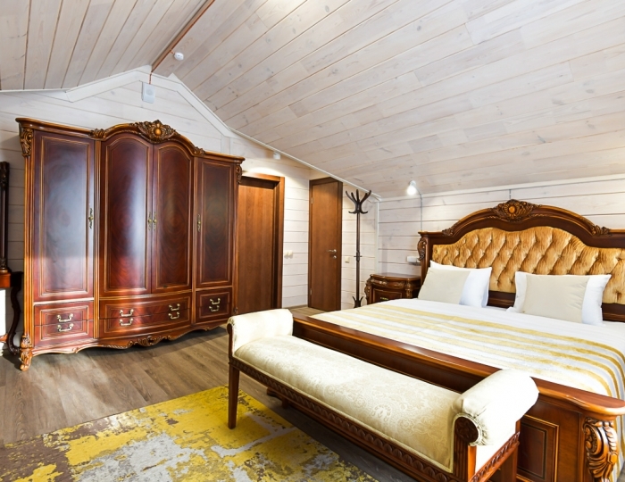 Стандарт Плюс Дабл Отель Сосновый (Заимка-1) - База отдыха «Таежная заимка Лесная сказка»