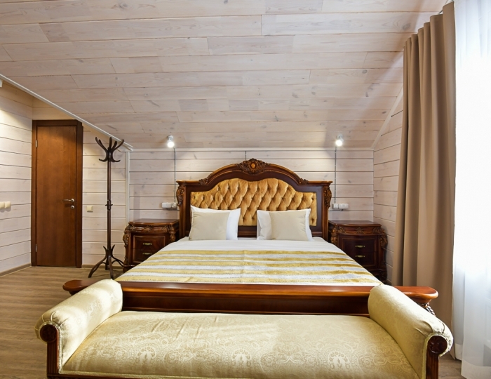 Стандарт Плюс Дабл Отель Сосновый (Заимка-1) - База отдыха «Таежная заимка Лесная сказка»