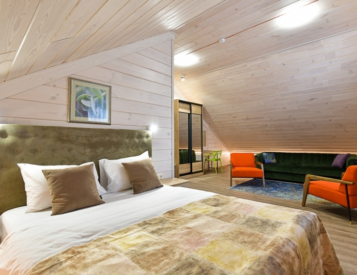 Студия Отель Сосновый (Заимка-1) - База отдыха «Таежная заимка Лесная сказка»