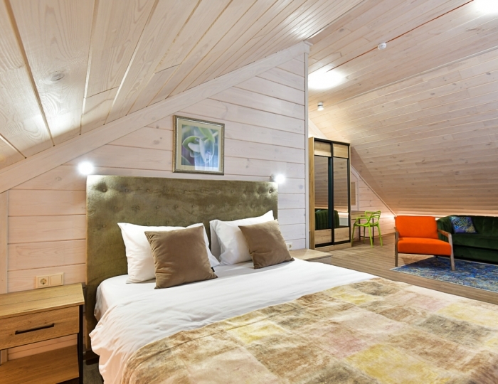 Студия Отель Сосновый (Заимка-1) - База отдыха «Таежная заимка Лесная сказка»