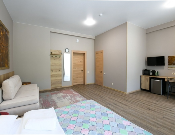 Стандарт Плюс Дабл Отель У скалы (Заимка-1) - База отдыха «Таежная заимка Лесная сказка»