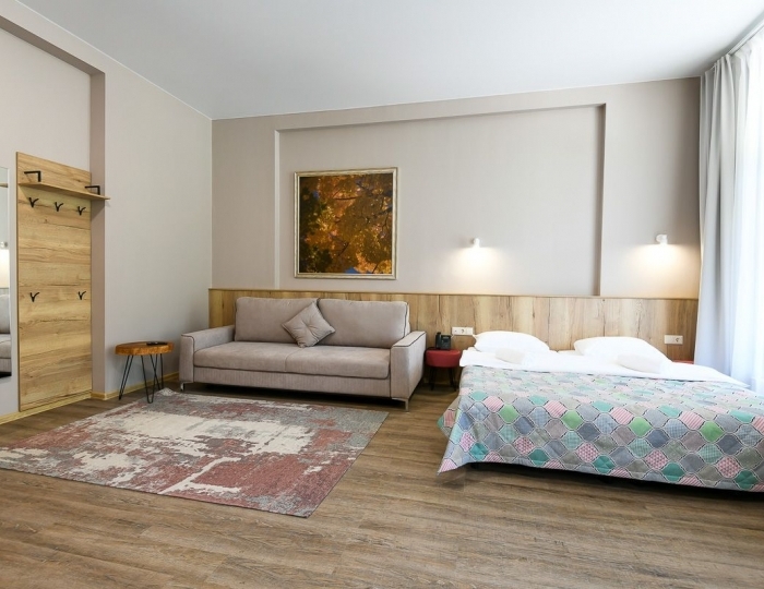 Стандарт Плюс Дабл Отель У скалы (Заимка-1) - База отдыха «Таежная заимка Лесная сказка»