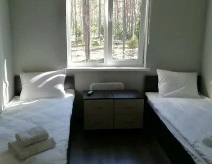 Номер стандарт с 2 односпальными кроватями - База отдыха «Кургала» Косколово