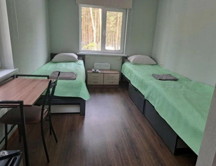 Номер стандарт с 3 односпальными кроватями - База отдыха «Кургала» Косколово