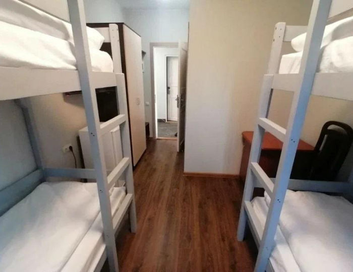 4-местный номер стандарт с 2 двухъярусными кроватями - База отдыха «Кургала» Косколово