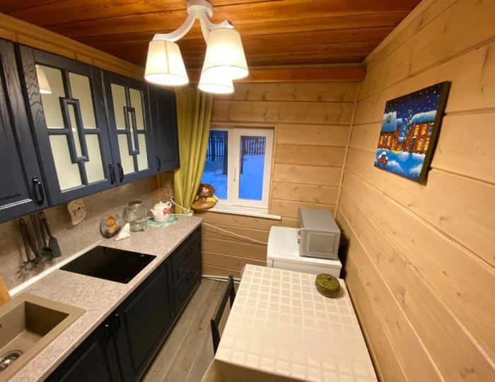 Коттедж стандарт с 1 двуспальной кроватью №10 - База отдыха «Янтарный берег» Черная Лахта