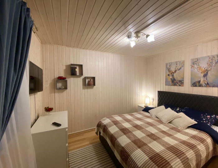 Коттедж стандарт с 1 двуспальной кроватью №11 - База отдыха «Янтарный берег» Черная Лахта