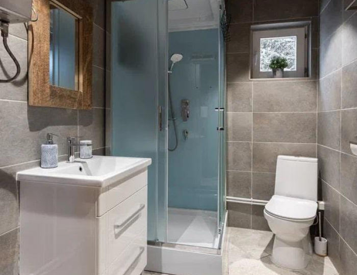 Дом у моря с 1 двуспальной кроватью №1 - База отдыха «Янтарный берег» Черная Лахта