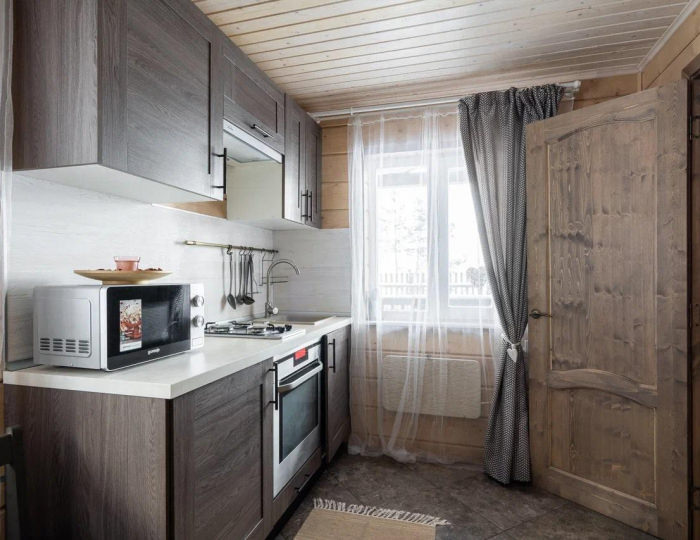 Дом у моря с 1 двуспальной кроватью №1 - База отдыха «Янтарный берег» Черная Лахта