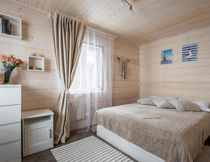 Дом у моря с 1 двуспальной кроватью №3 - База отдыха «Янтарный берег» Черная Лахта