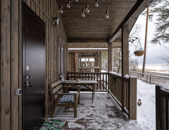 Дом у моря с 1 двуспальной кроватью №3 - База отдыха «Янтарный берег» Черная Лахта