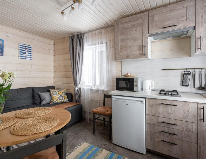 Дом у моря с 2 односпальными кроватями №4 - База отдыха «Янтарный берег» Черная Лахта