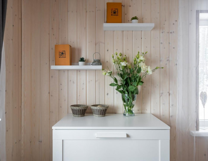 Дом у моря с 1 двуспальной кроватью №5 - База отдыха «Янтарный берег» Черная Лахта