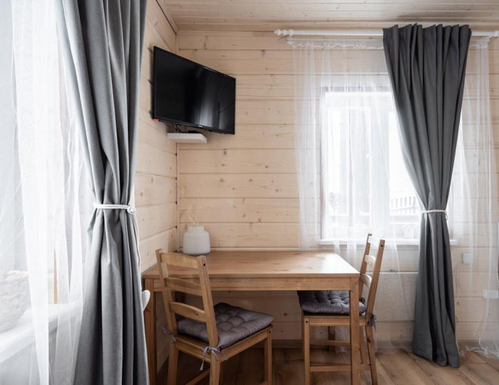 Дом у моря с 1 двуспальной кроватью №6 - База отдыха «Янтарный берег» Черная Лахта