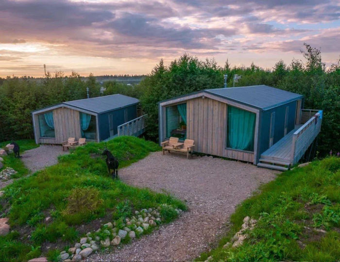 Коттедж Балу - Глэмпинг «Мишка на прудах» Гостилицы