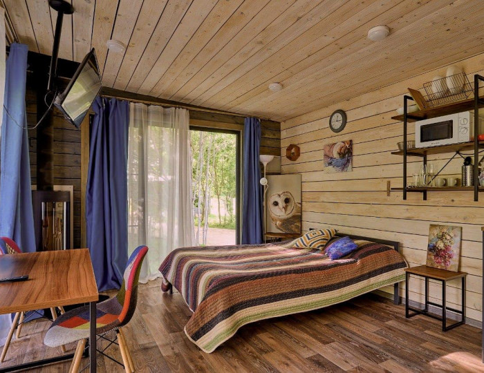 Коттедж Умка - Глэмпинг «Мишка на прудах» Гостилицы