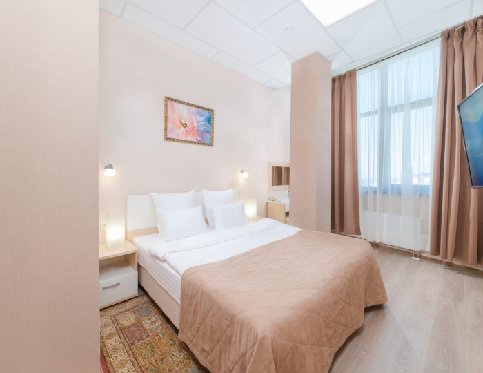 Люкс Корпус Персей, Люкс 3-местный 3-комнатный - Санаторий «Эллада» (Каникулы в Анапе) ФНС